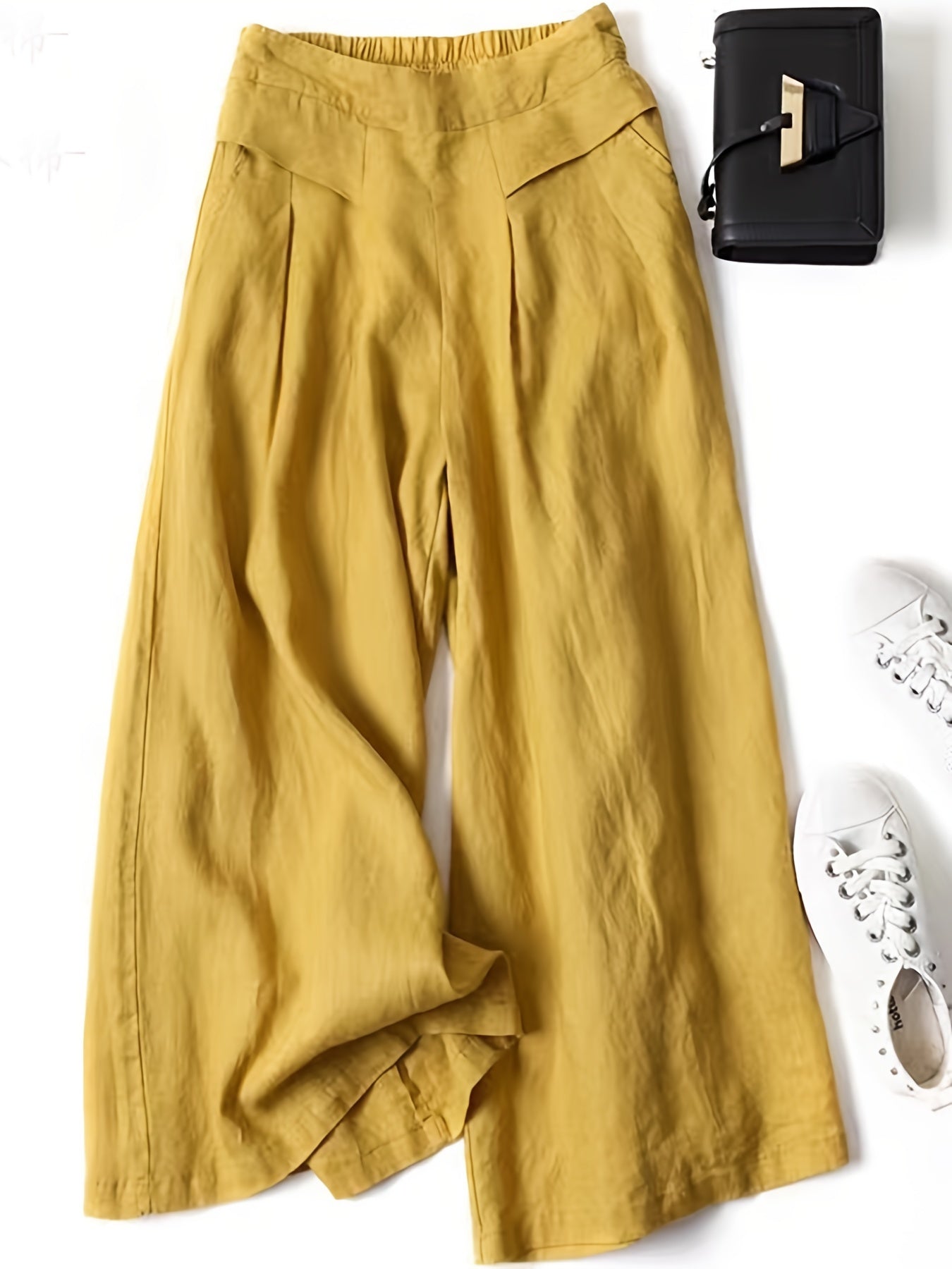 Bella™ - Pantalons Capri confortables à jambe large