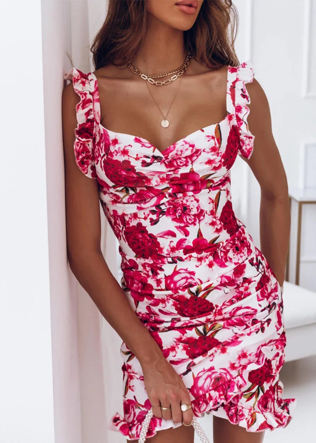 Robe Imprimée Avec Coupe Fluide Pour Femme | Idéale Pour Les Sorties Et Les Occasions Décontractées