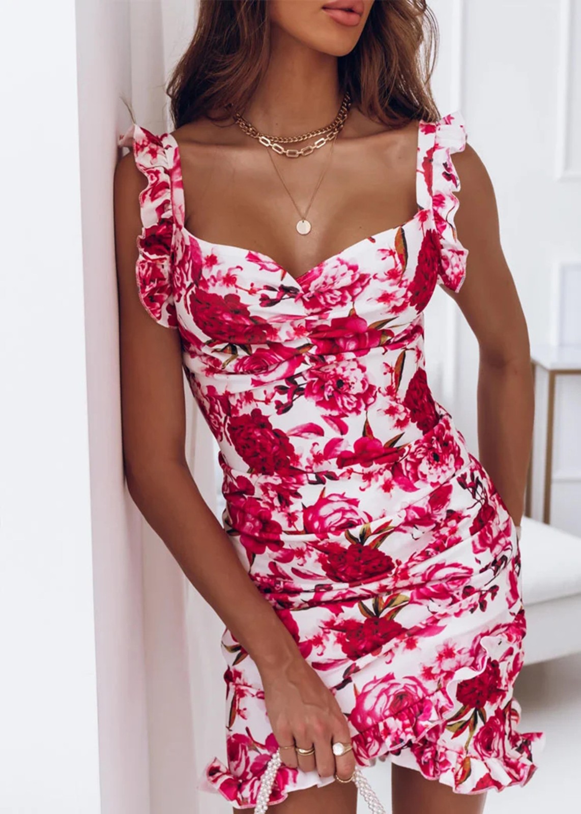 Robe Imprimée Avec Coupe Fluide Pour Femme | Idéale Pour Les Sorties Et Les Occasions Décontractées