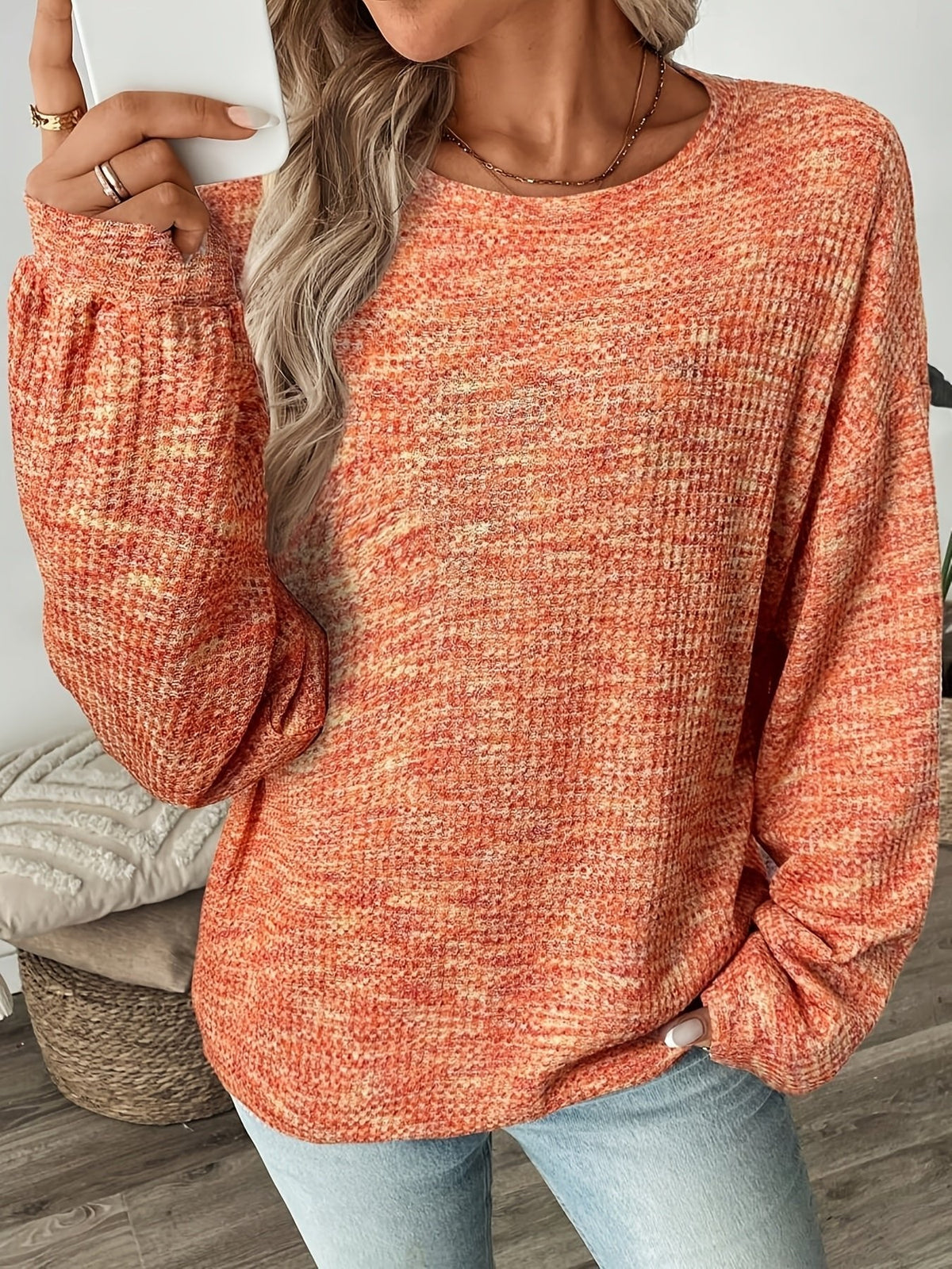 Jessika | Pull en tricot à mailles pour femmes, doux et confortable