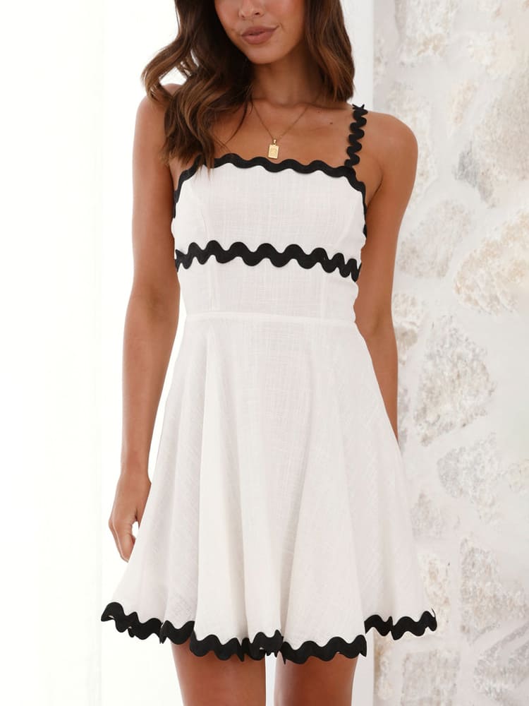 Robe d'Été Mini | Rayée