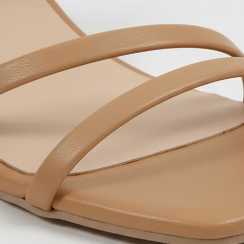 Sandales à Brides Talon Moyen et Semelle Stable pour Femme