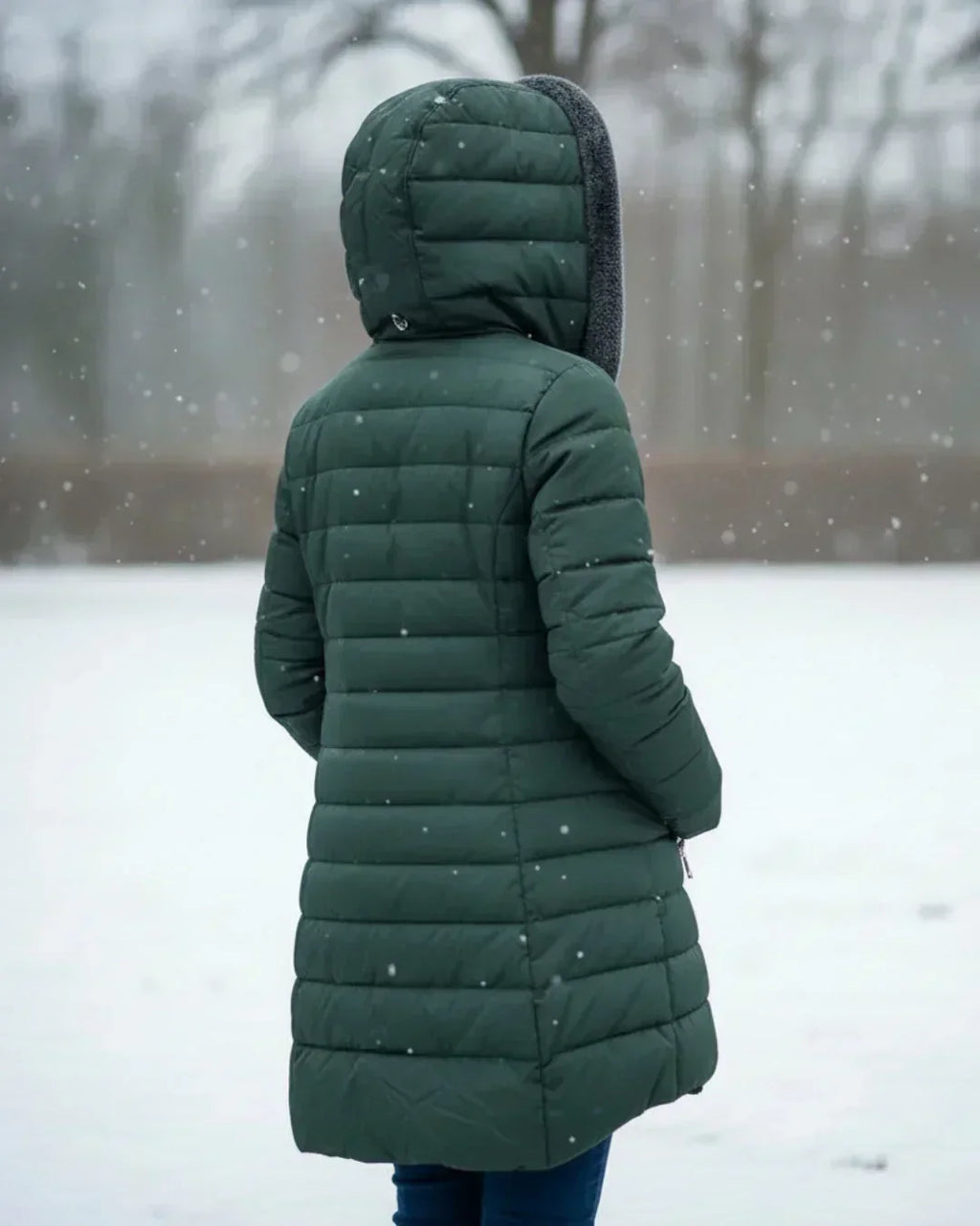 Fiona - Manteau d'hiver matelassé élégant en polaire