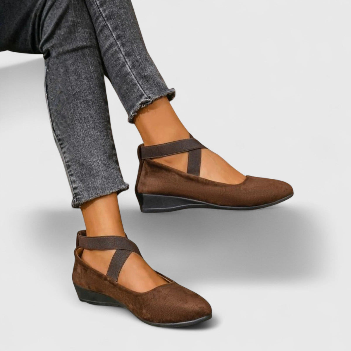 Chaussures Confortables pour Femmes | Ballet à Bride de Cheville