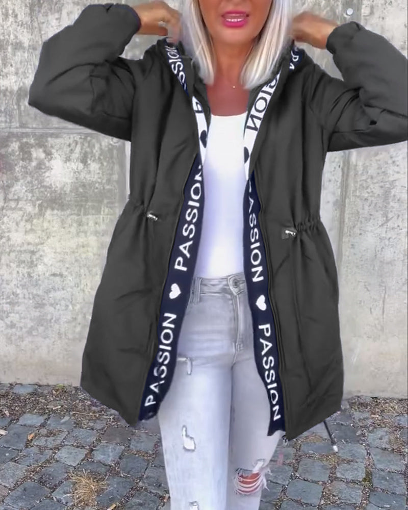 Alexa™ - Manteau décontracté avec capuche