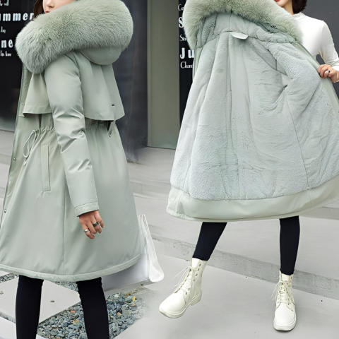 Manteau d'hiver rembourré pour femme | Chaud