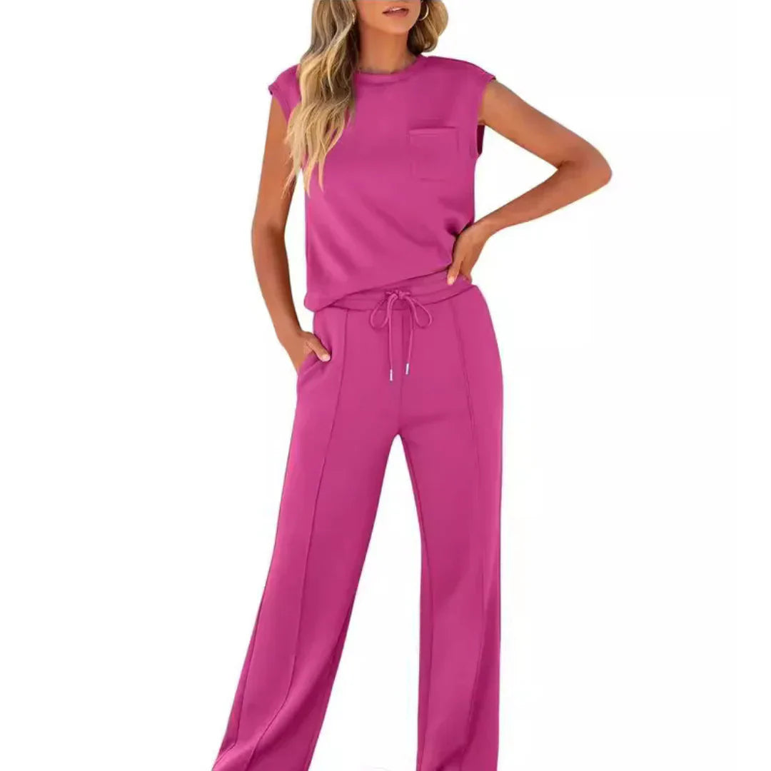 KAIYA™ – Ensemble Lounge Doux d'Été Détendu