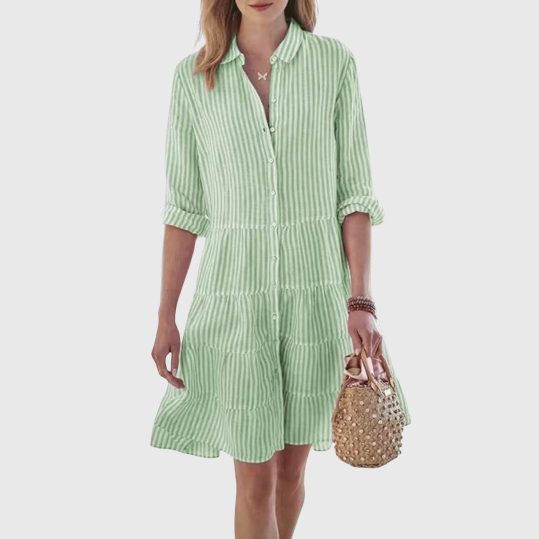 Lolita | Robe rayée légère et aérée