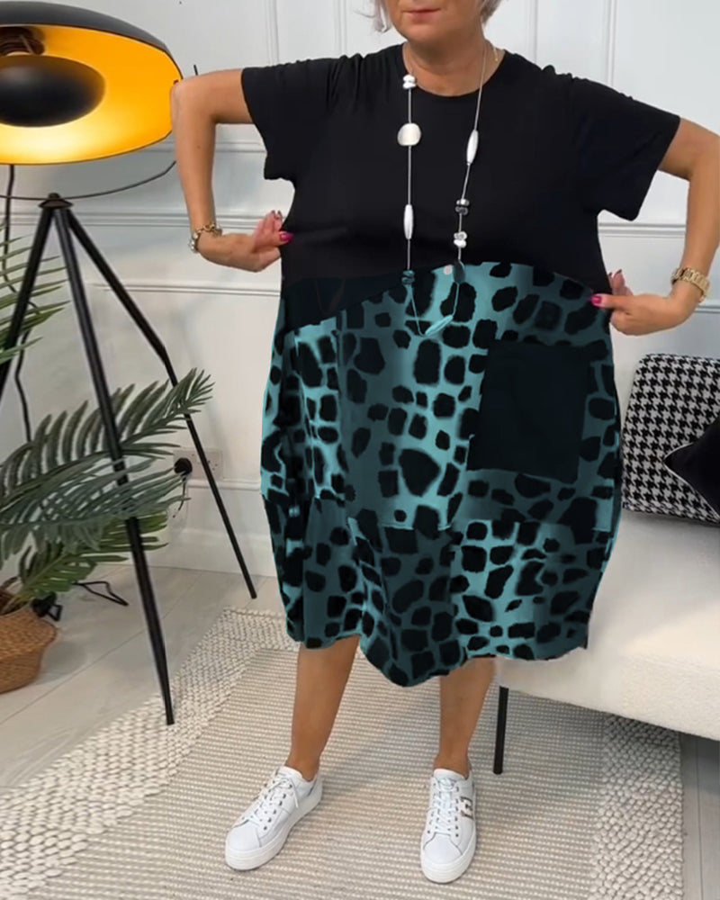 Sherlene - Robe imprimé léopard
