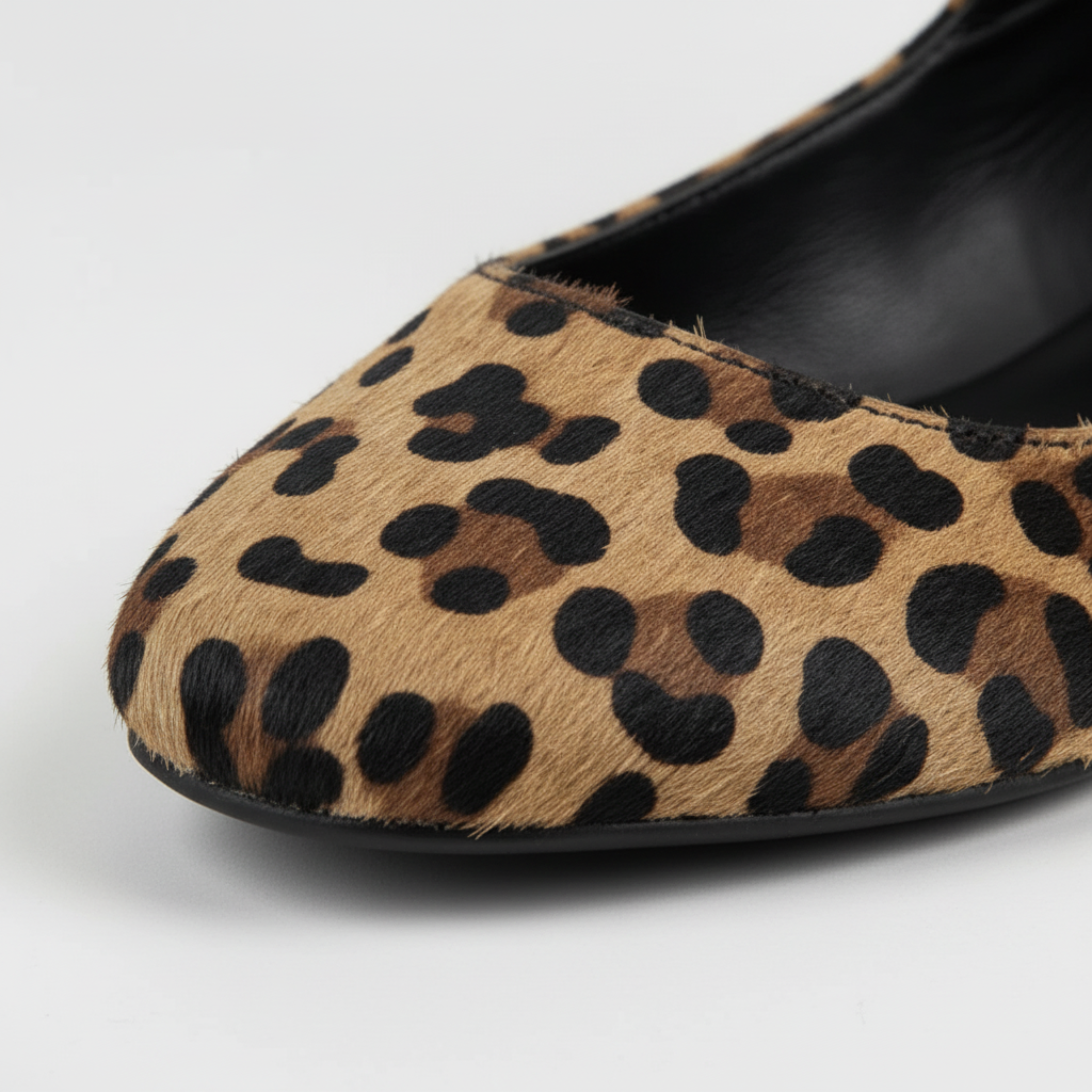 Ballerines Mary Jane à Imprimé Léopard pour Femme avec Bride à Boucle