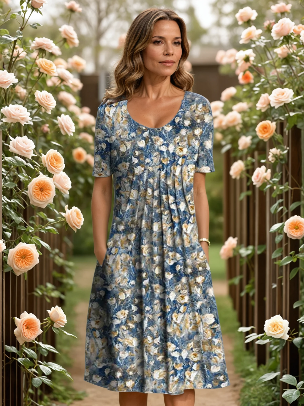Fiona™ - Robe élégante de tous les jours