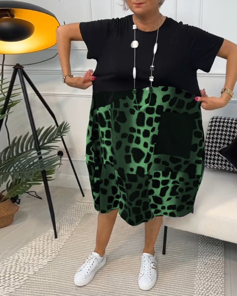 Sherlene - Robe imprimé léopard