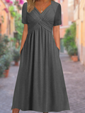 MW | Robe maxi avec décolleté en V