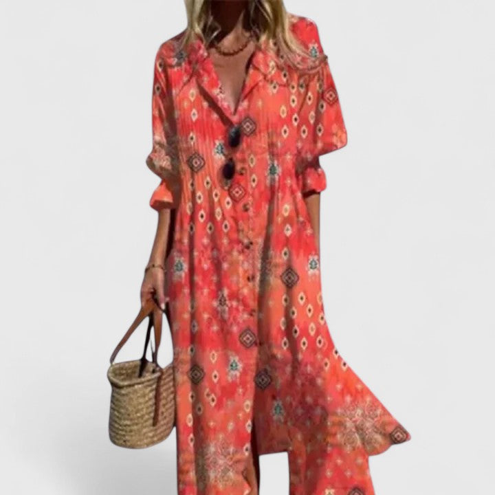 Paula | Robe Bohémienne Chic