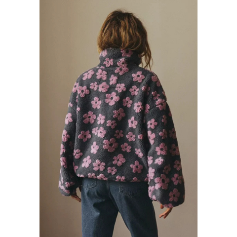 Pull floral tendance pour femme | Chaud