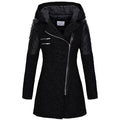 Wendy - Manteau d'Hiver Stylé Cintré avec Capuche