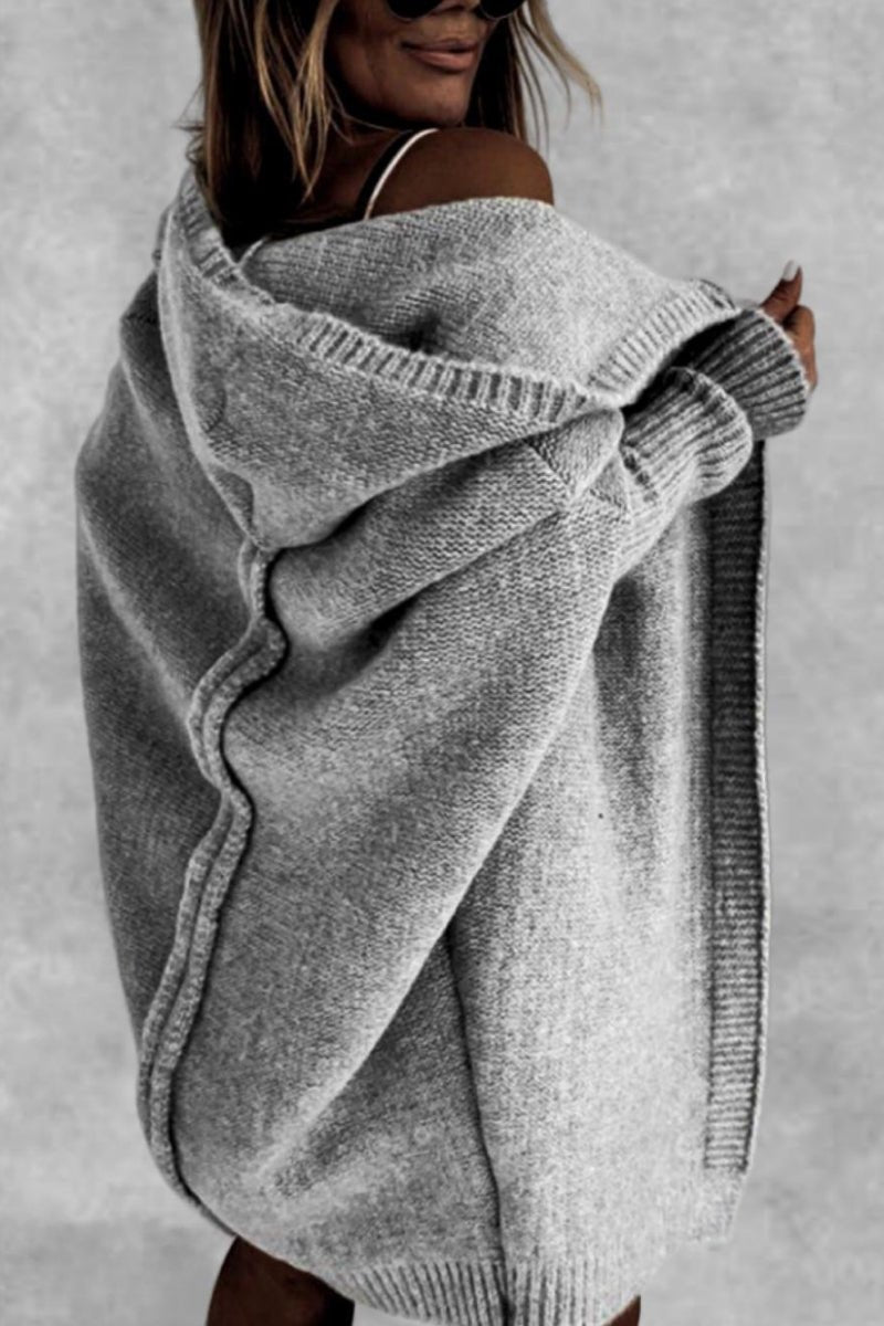 Aurora | Pull Oversize Douillet et Moderne avec Capuche