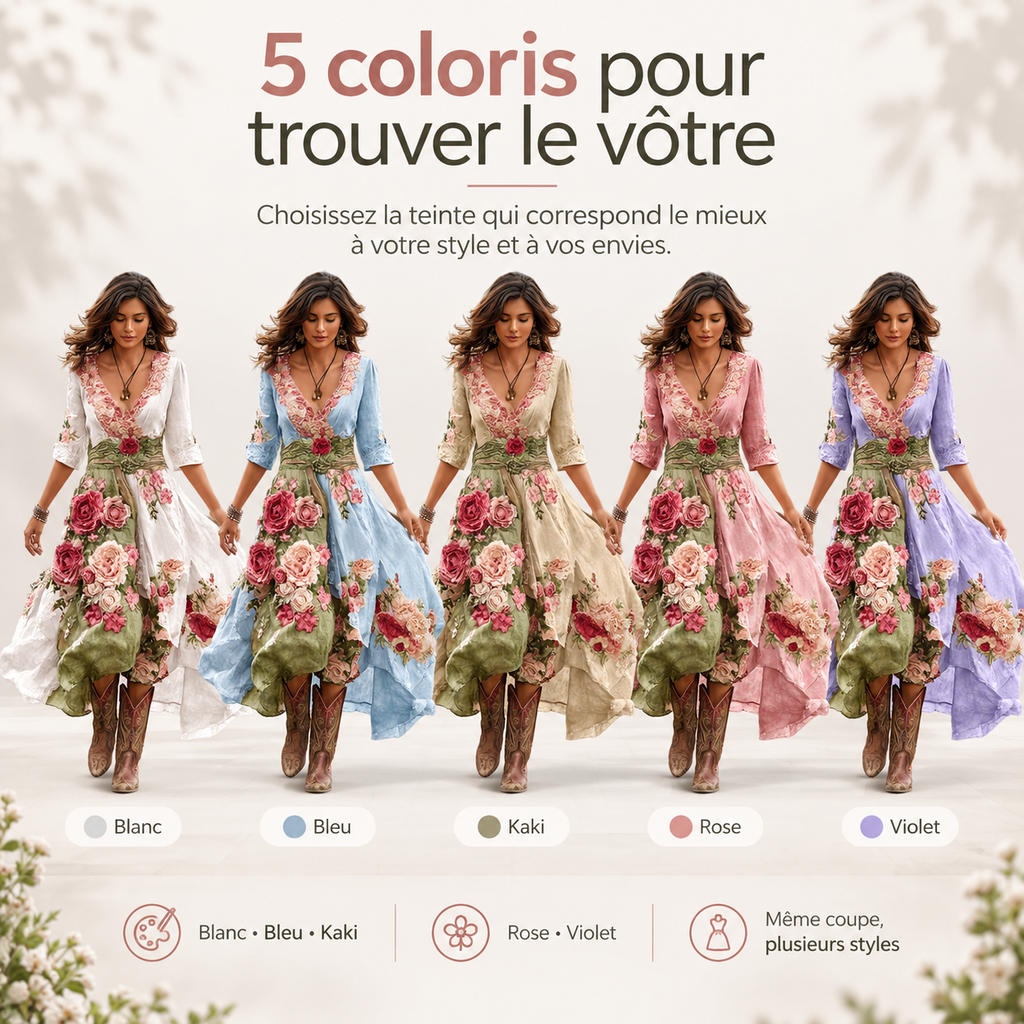 Robe inspirée vintage