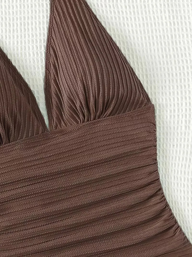 Esther - Maillot de bain sculptant avec col halter