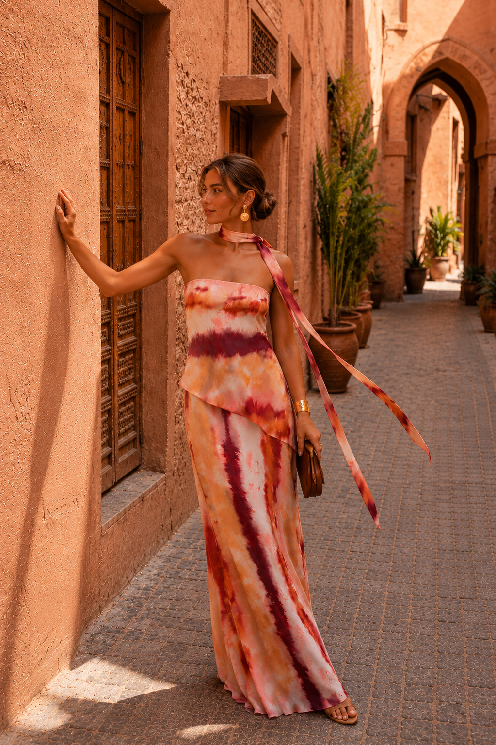 Robe Maxi Sans Manches pour Femmes