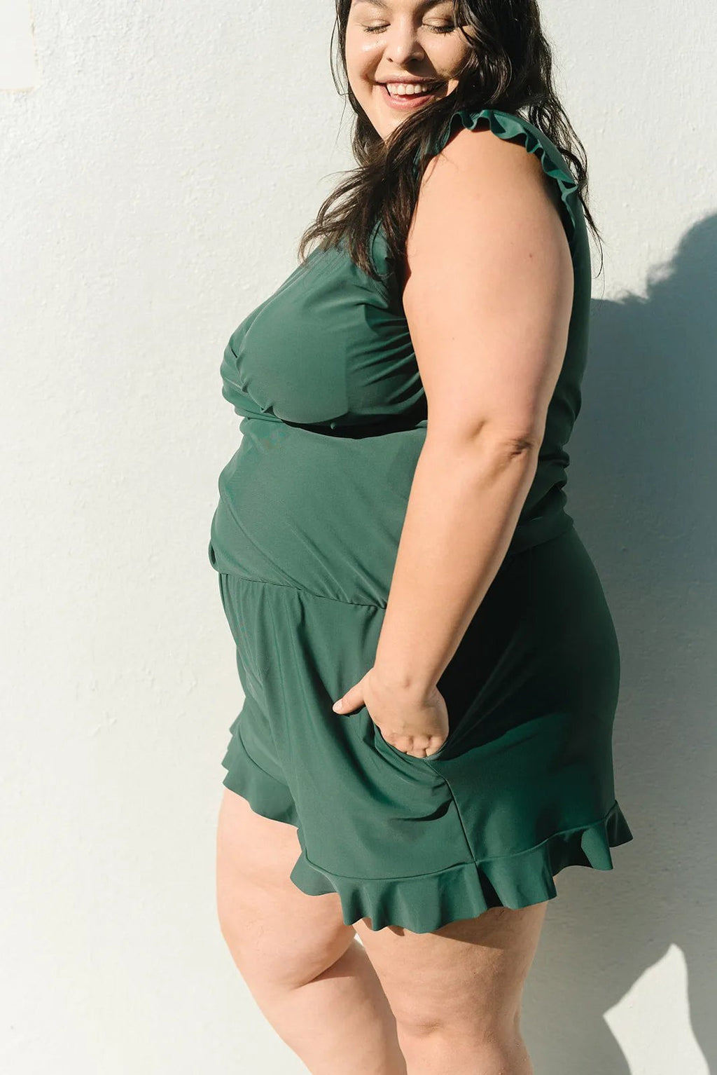 Reana™ – Maillot de bain à volants avec soutien-gorge