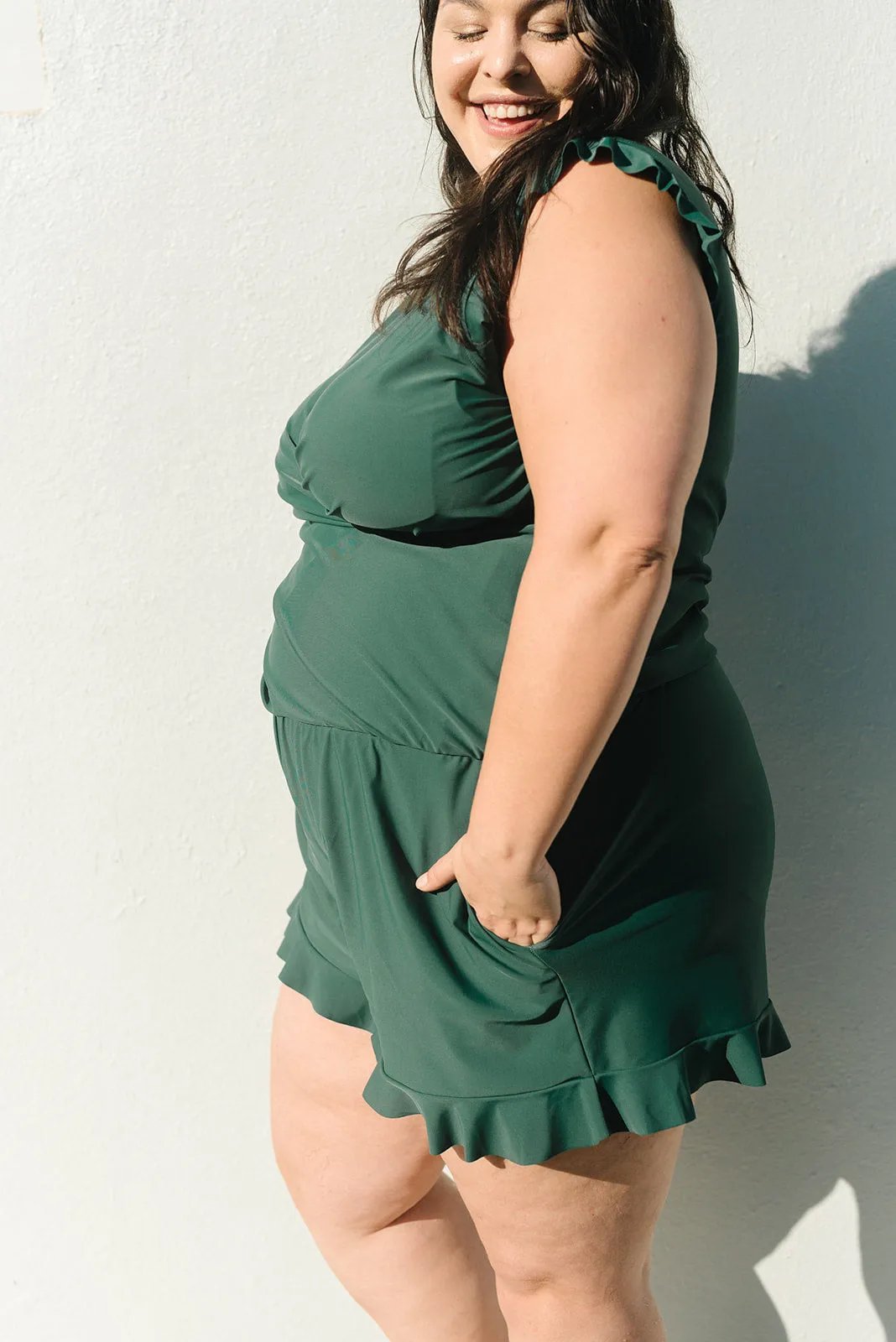 Reana™ – Maillot de bain à volants avec soutien-gorge