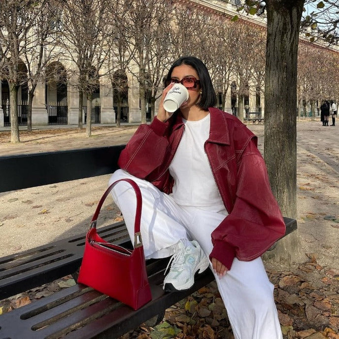 Clara | Veste Bomber Oversized pour Femmes