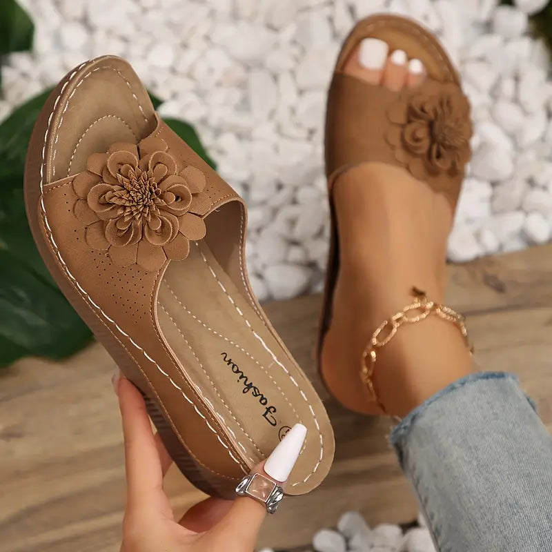 Belle™ - Sandales orthopédiques avec motif floral