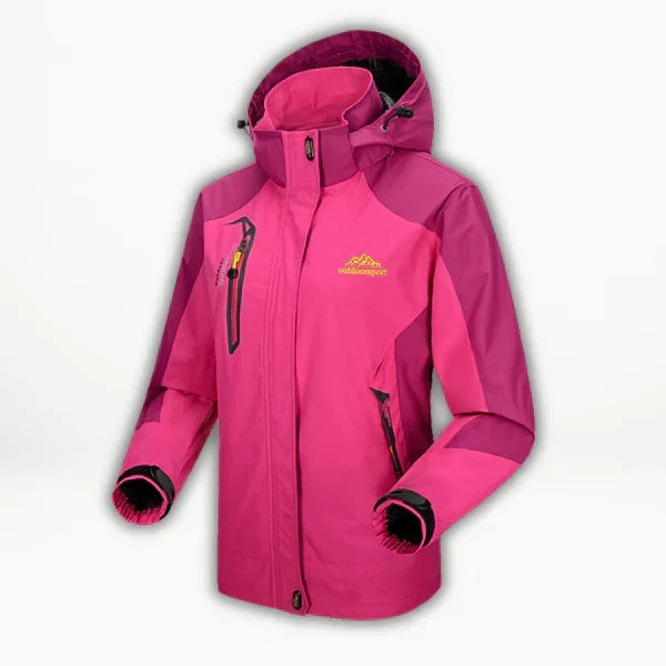 Claire - Veste de Pluie Imperméable et Élégante avec Capuche
