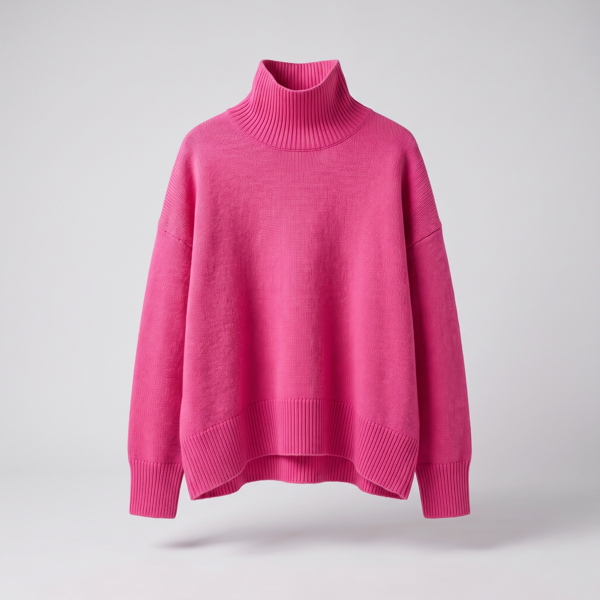 Sienna | Pull à col roulé oversized décontracté et luxueux pour femmes