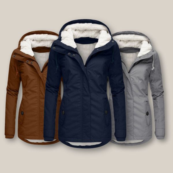 Rebecca - Manteau d'hiver élégant et chaud matelassé