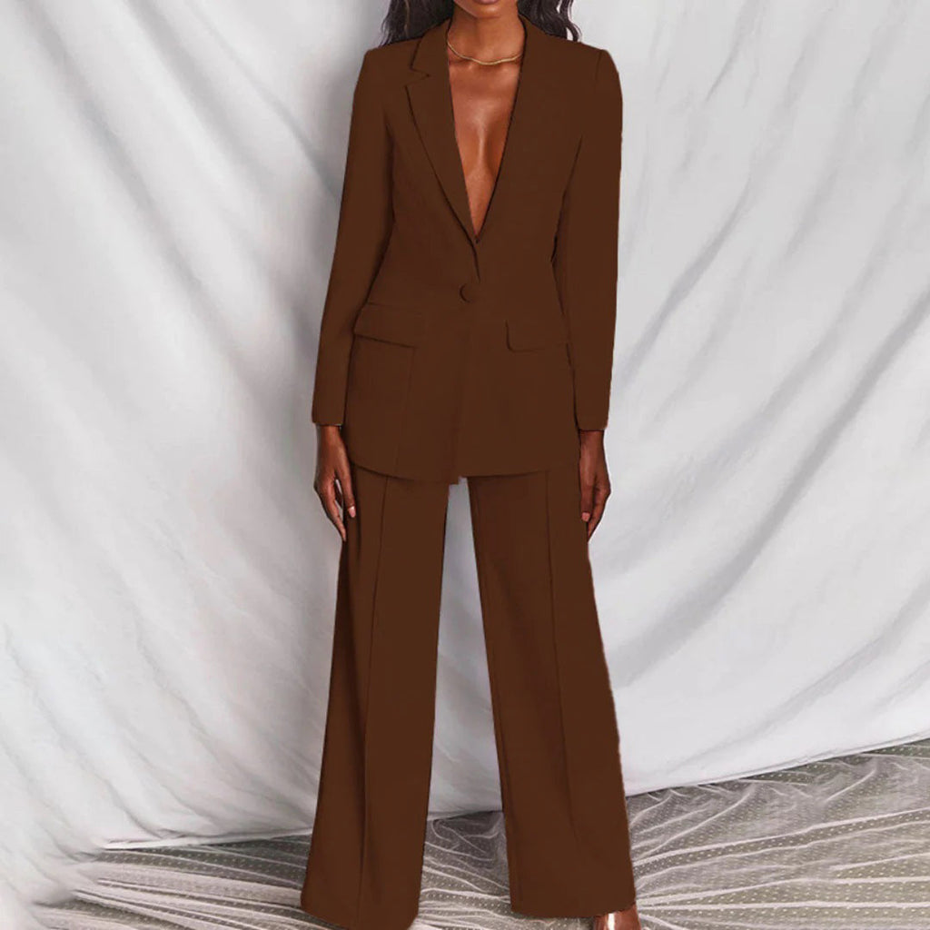 Valeria | Ensemble Blazer et Pantalon Élégant pour Femmes