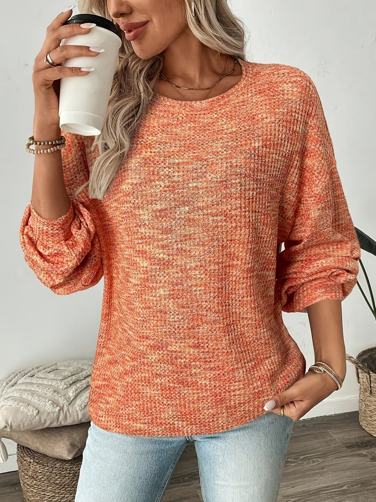 Jessika | Pull en tricot à mailles pour femmes, doux et confortable