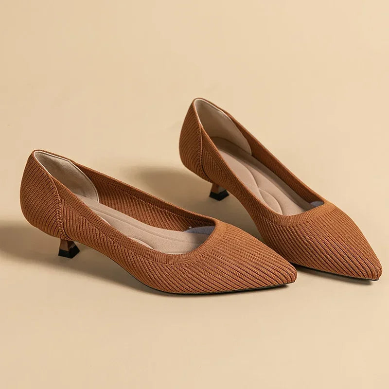 Sandales À Talon Avec Soutien Du Pied Et Bout Pointu Pour Femmes | Idéales Pour Usage Quotidien Et Événements