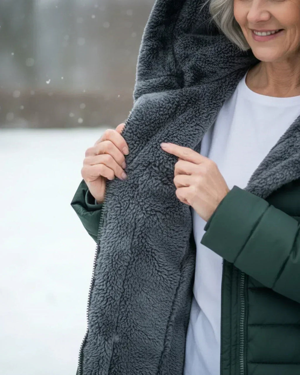 MANTEAU LONG FEMME