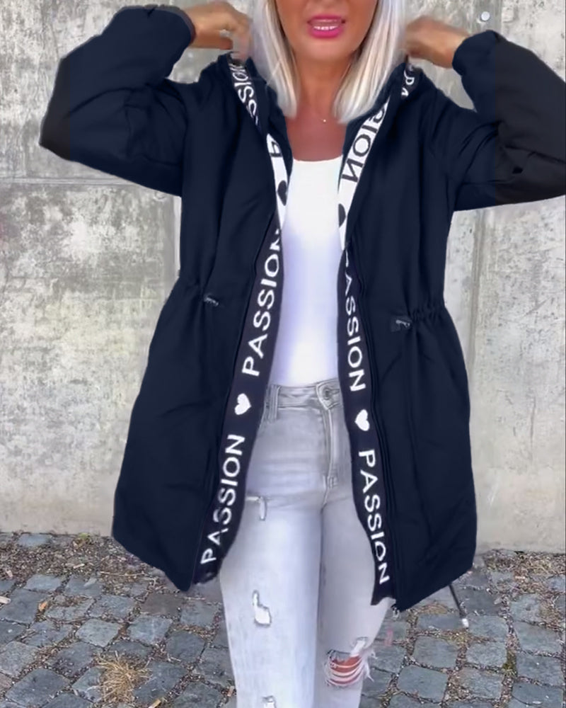 Alexa™ - Manteau décontracté avec capuche
