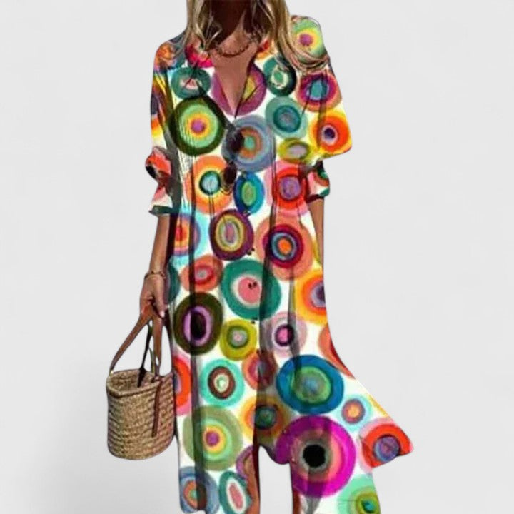 Paula | Robe Bohémienne Chic