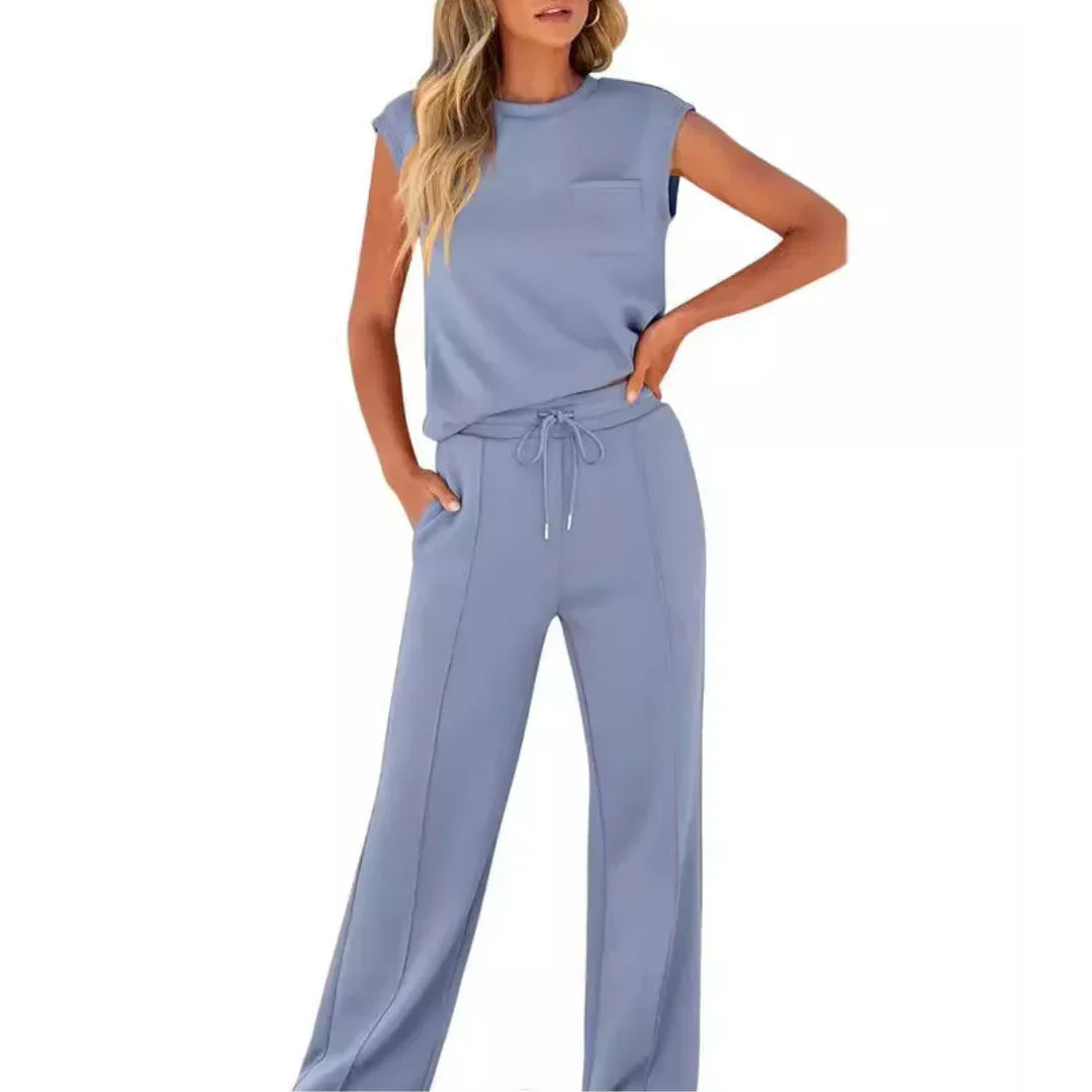 KAIYA™ – Ensemble Lounge Doux d'Été Détendu