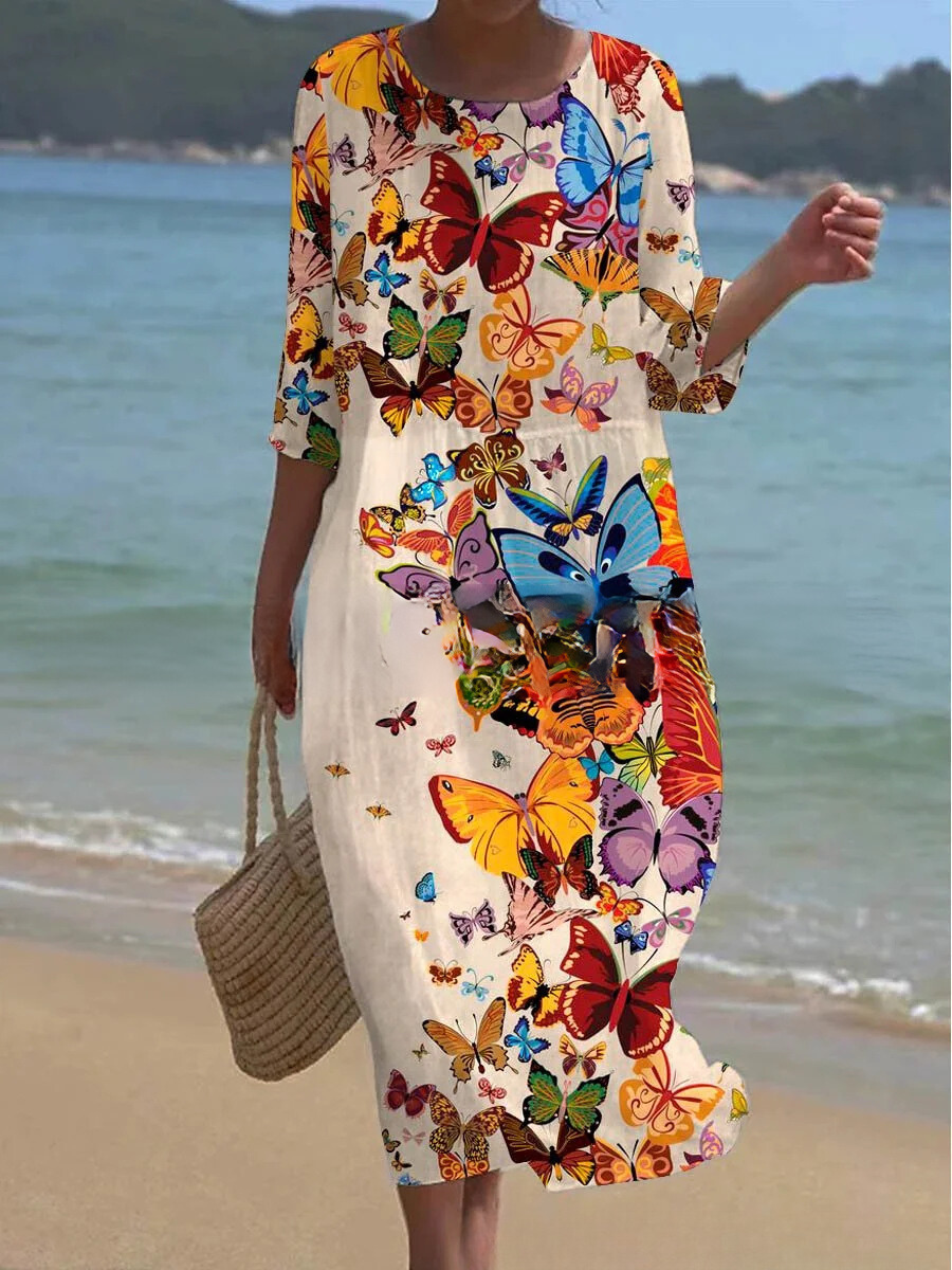 MW | Robe maxi à motifs floraux