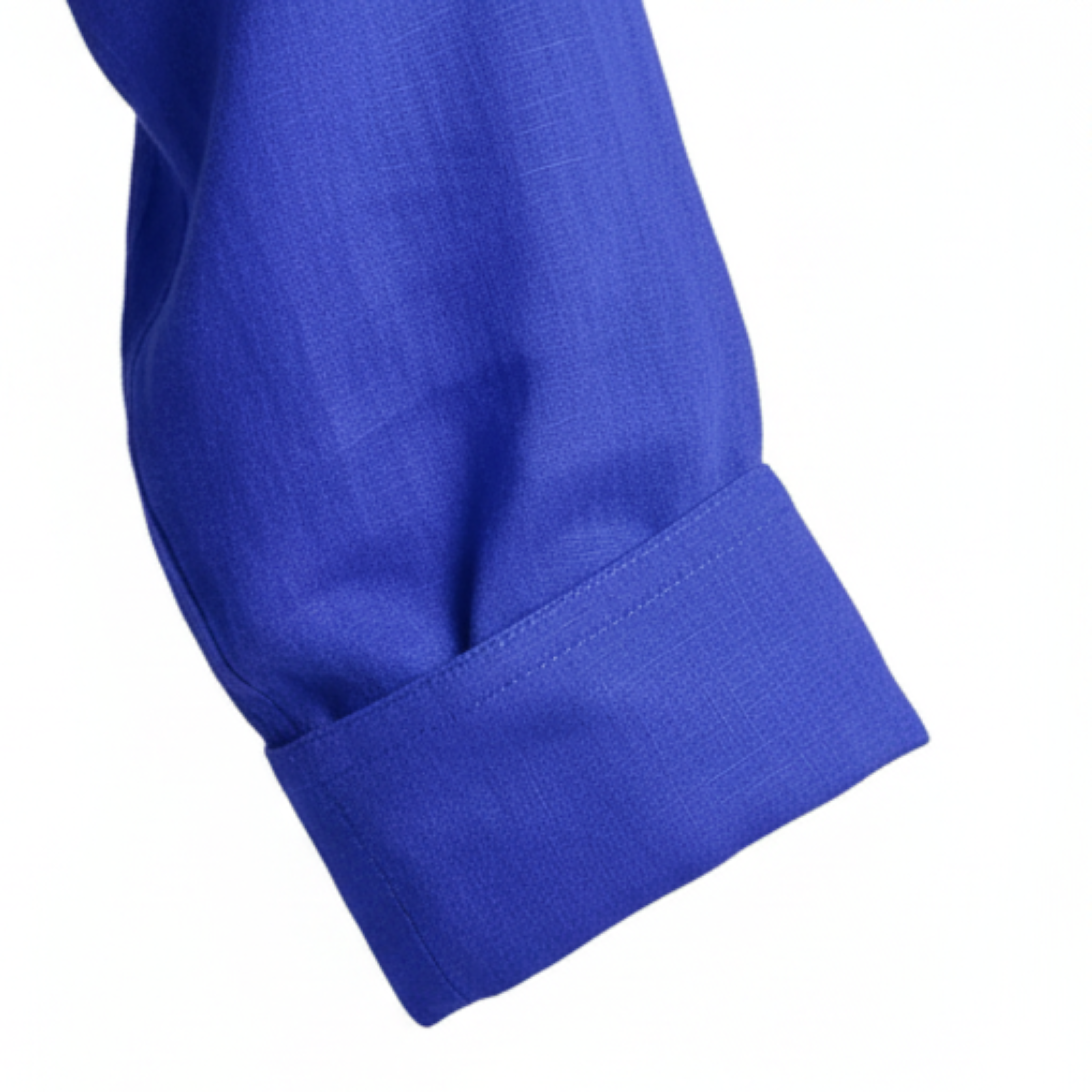 Ensemble Coordonné Chemise Longue à Boutons et Pantalon Large en Lin Mélangé