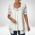 Soravie | Blouse en dentelle confortable pour le quotidien et les loisirs