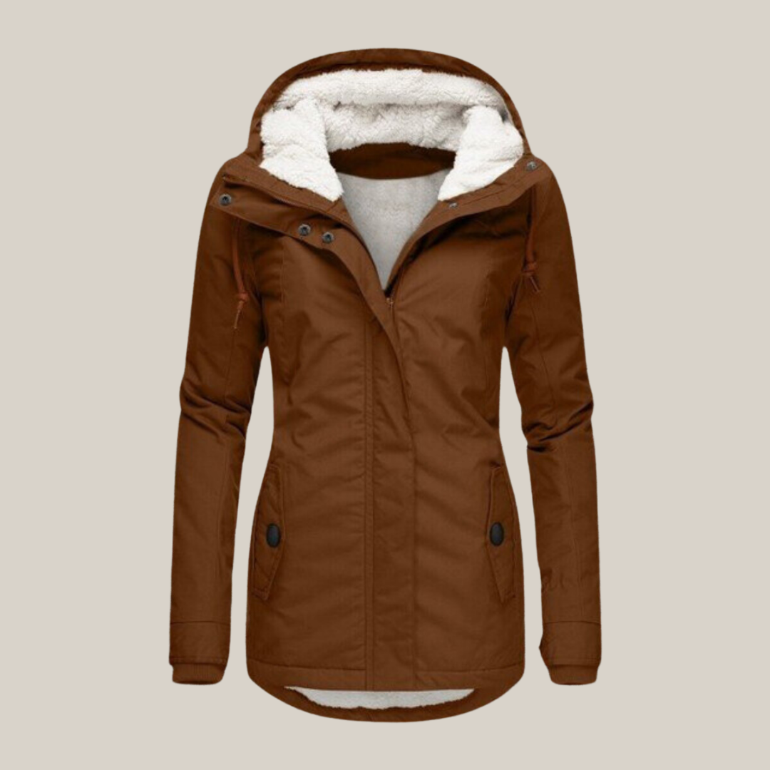 Rebecca - Manteau d'hiver élégant et chaud matelassé