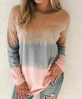 Sweatshirt Oversize Dip-Dye pour Femmes avec Dégradé de Couleurs Echo Archive