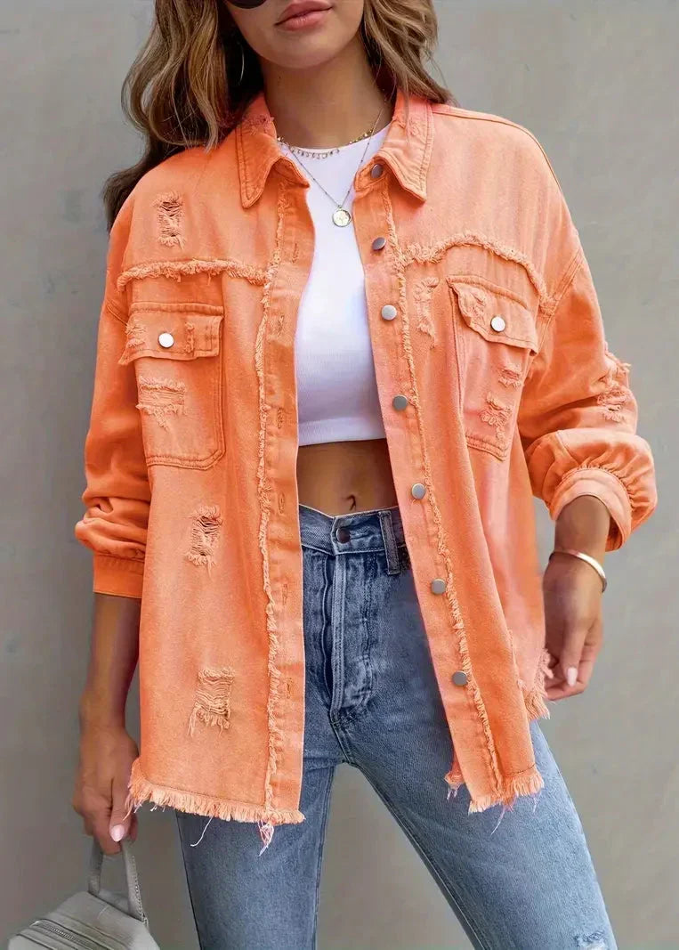 Veste en Denim Mi-saison