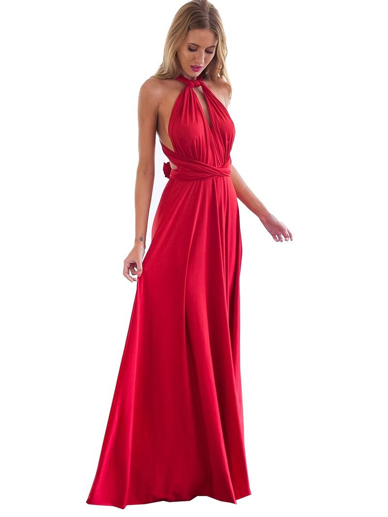 Robe Longue Convertible Pour Femmes | Idéale Pour Mariages Et Événements Formels