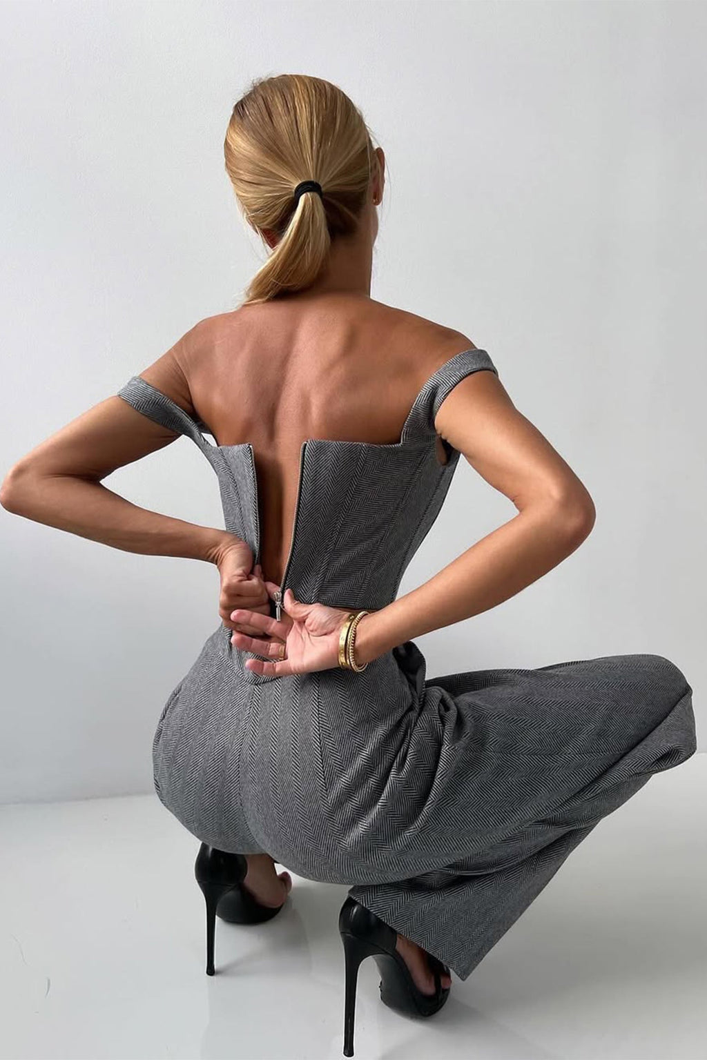 Luna | Ensemble de Blazer Trois Pièces à Double Boutonnage pour Femmes