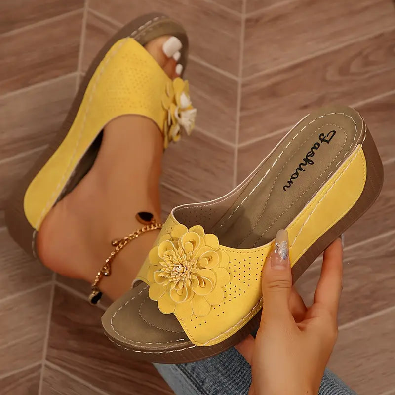 Belle™ - Sandales orthopédiques avec motif floral