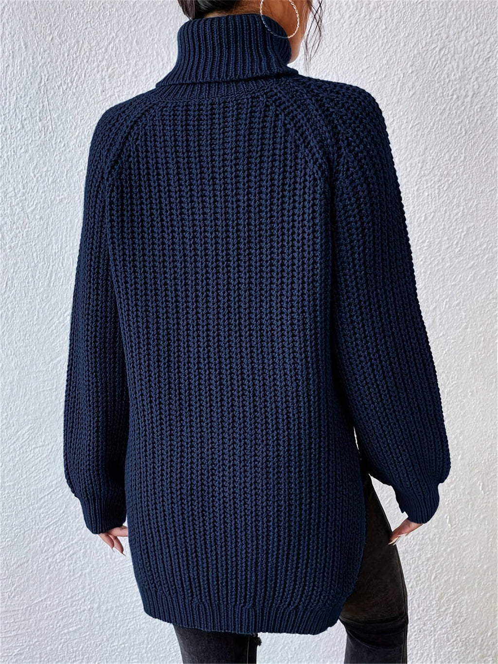 SWEAT-SHIRT À COL HAUT ET COUPE ÉLÉGANTE POUR FEMMES