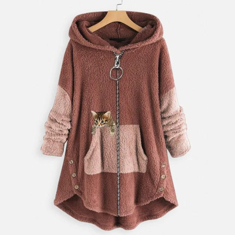 Julia | Sweat à capuche pour femmes, doux et chaud