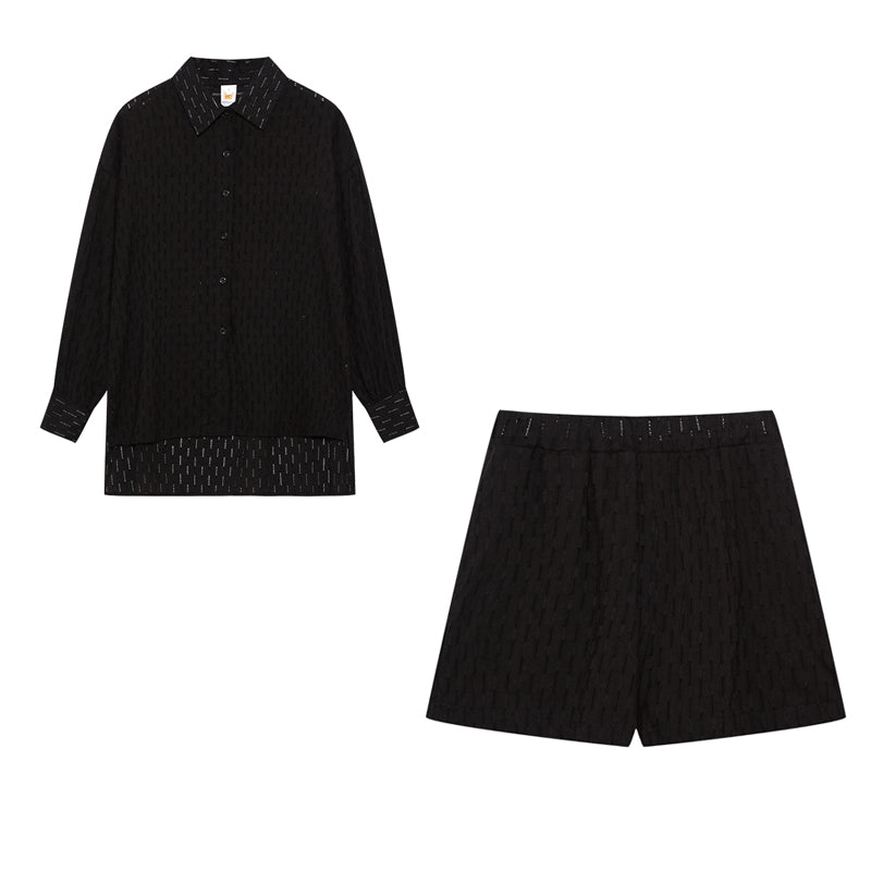 Elizabeth™ - Ensemble T-shirt et Shorts Aérés